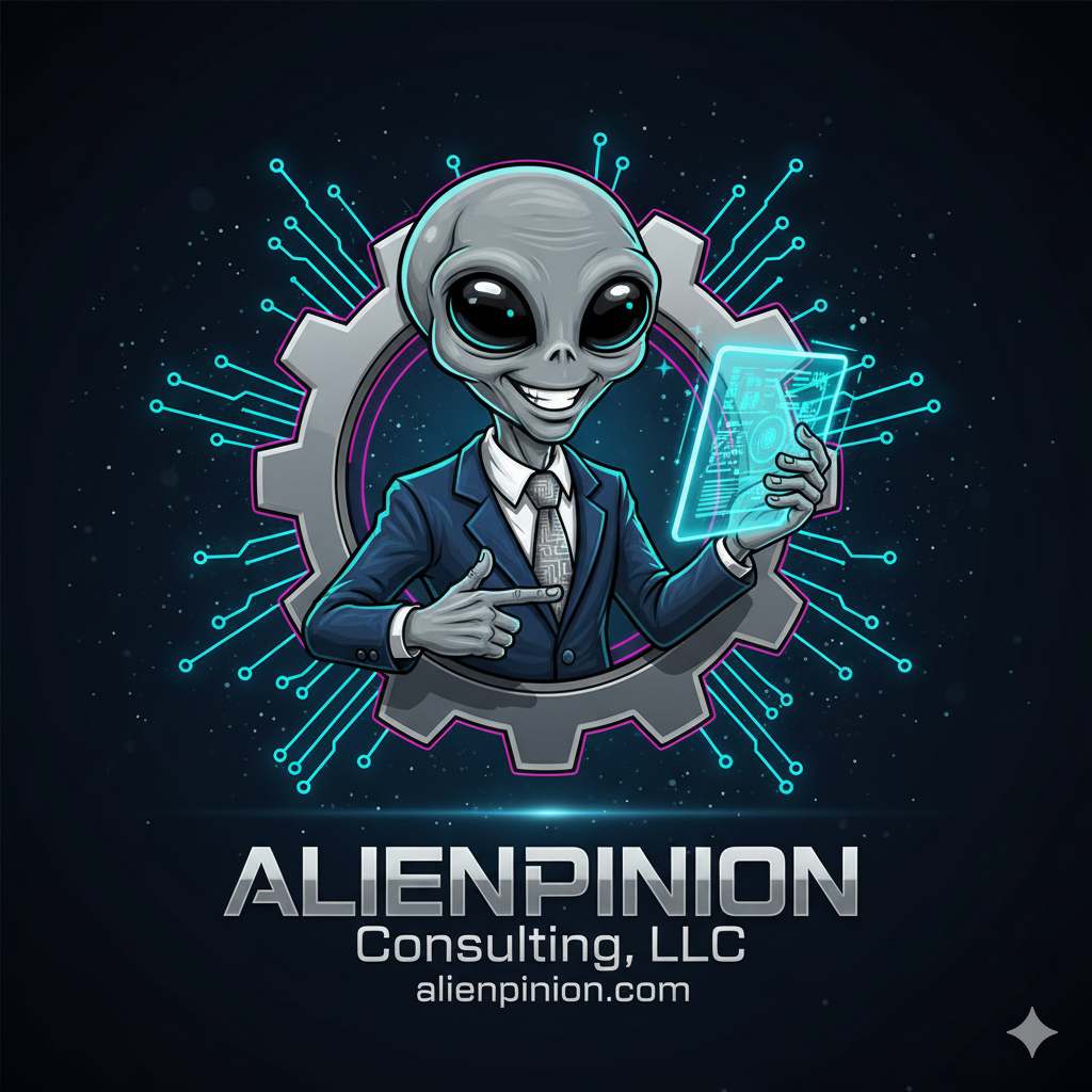 ALiENPiNiON Consulting Logo
